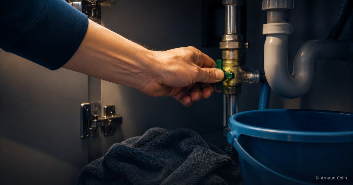 Fuite d’eau dans un appartement : que faire pendant les dix premières minutes ?