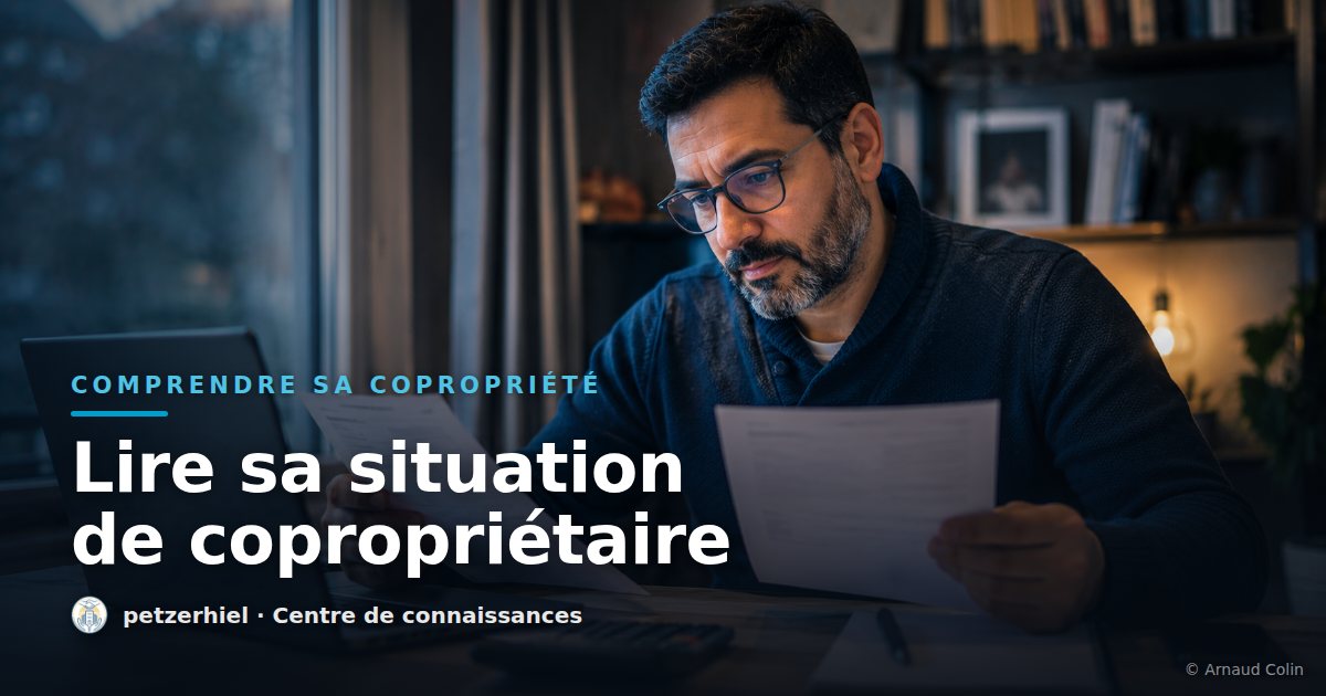 Appels de fonds, paiements et solde : lire sa situation