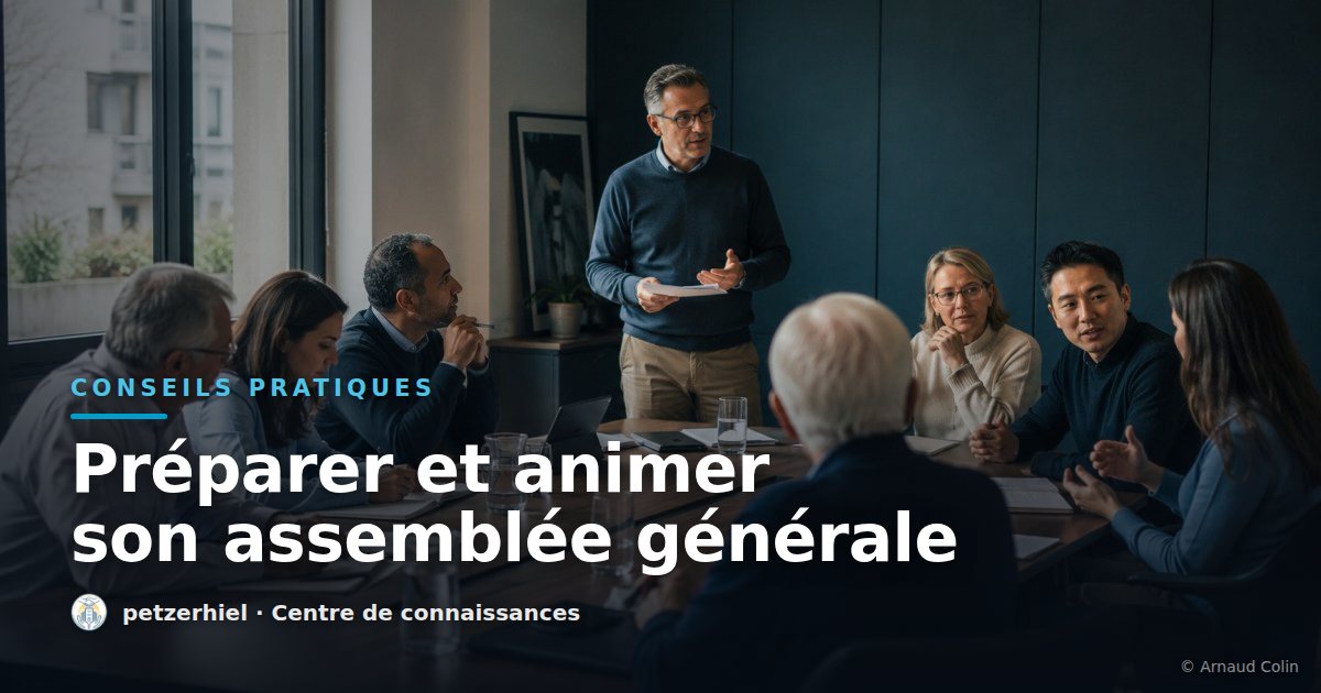 D'Generalversammlung vun der Koproprietéit gutt virbereeden a leeden
